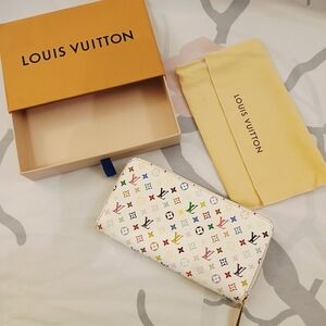 Louis Vuitton Multicolor Monogram Zipper Wallet